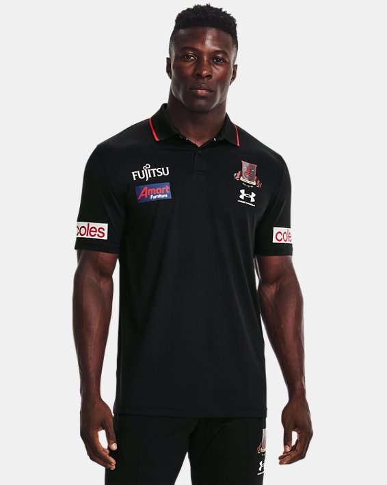 Men's EFC 2022 Polo, Black, pdpMainDesktop image number 0